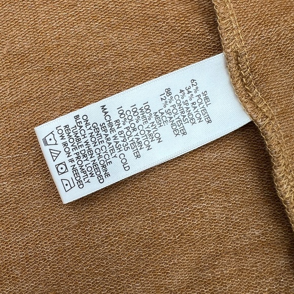 L.O.G.O. Lounge Women's Embroidered Knit Tunic | Hi/Low hem - Picture 8 of 8